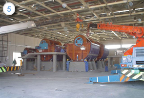 Beamhouse installation in 45m clear-span building